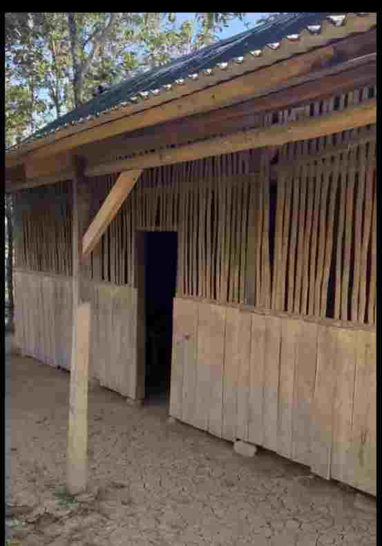 Viral! Sekolah Sementara di Cibaliung Banten, Warga Bangun Sendiri Demi Pendidikan Anak-Anak