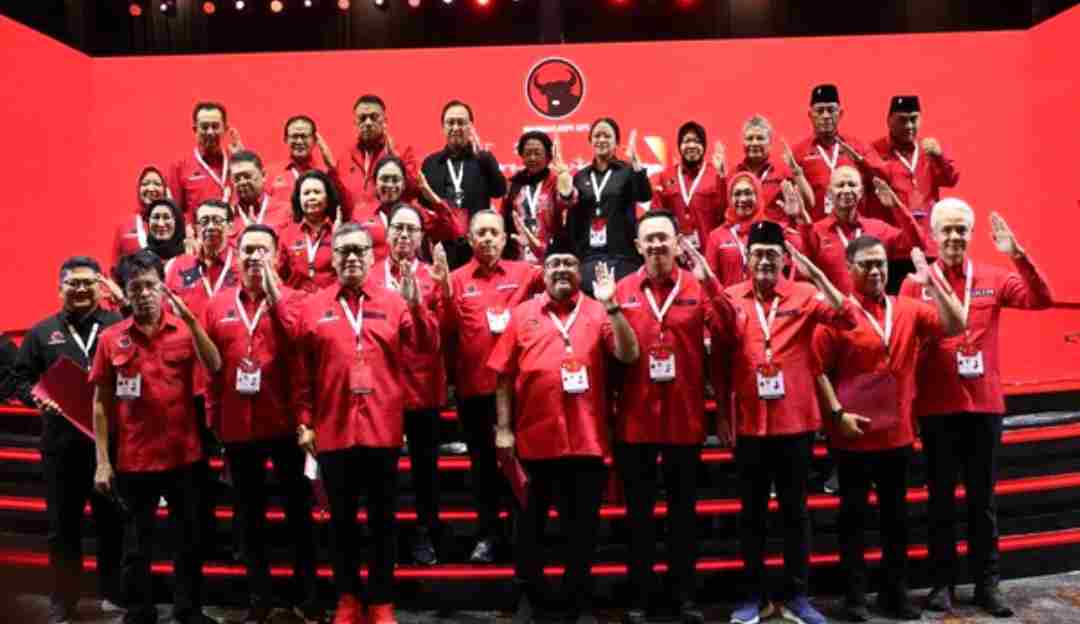 Kongres PDIP 2025: Megawati Lantik Pengurus Baru, Hasto Tak Masuk Struktur