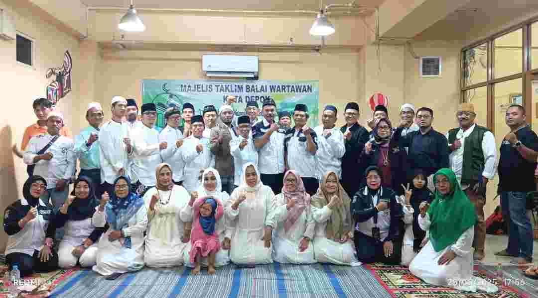 MT Balai Wartawan Depok Ajak Jamaah Jaga Moral Bangsa Lewat Pengajian Rutin