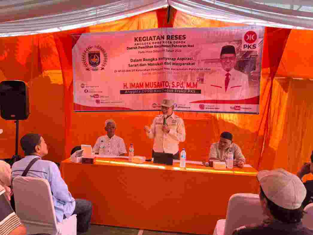 Imam Musanto Serap Aspirasi Warga Pancoran Mas, Infrastruktur hingga Pelayanan Publik Jadi Sorotan