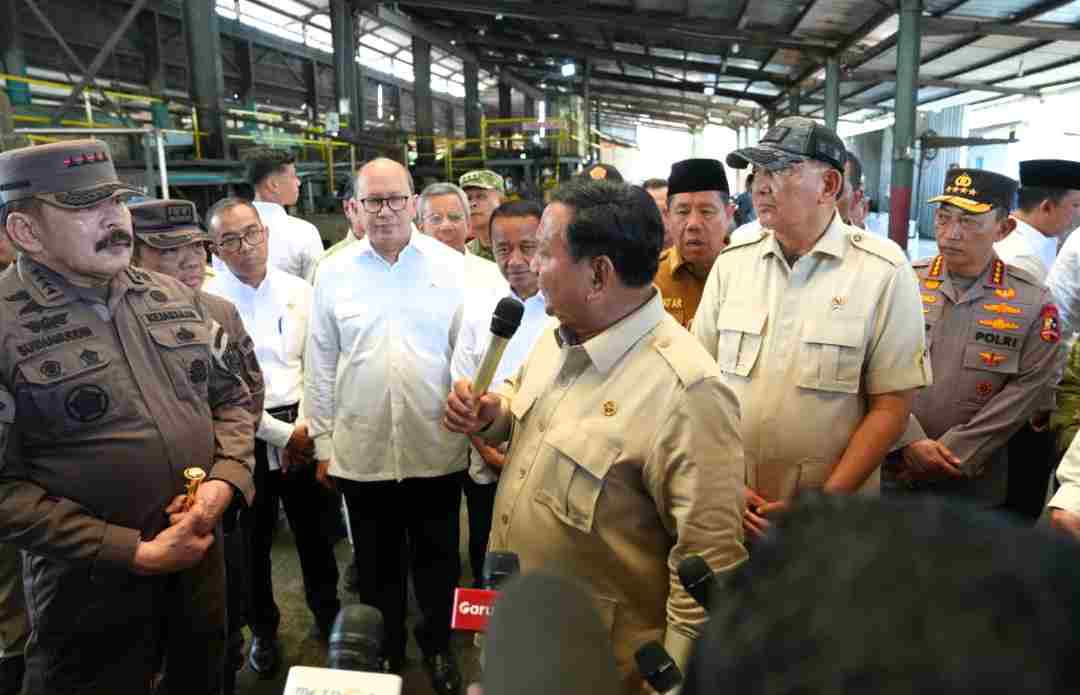 Prabowo Tegaskan Komitmen Hukum: Enam Smelter Ilegal Disita, Potensi Kerugian Negara Capai Rp300 Triliun