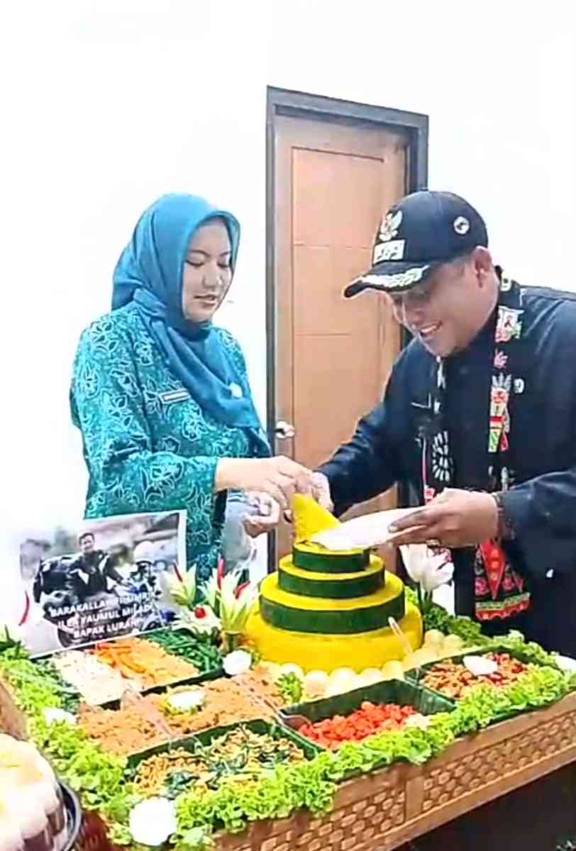 Lurah Sukamaju Baru Ultah,Pardong Berharap Jadi Moment Tingkatkan Pelayanan Dan Makin Sukses Memimpin