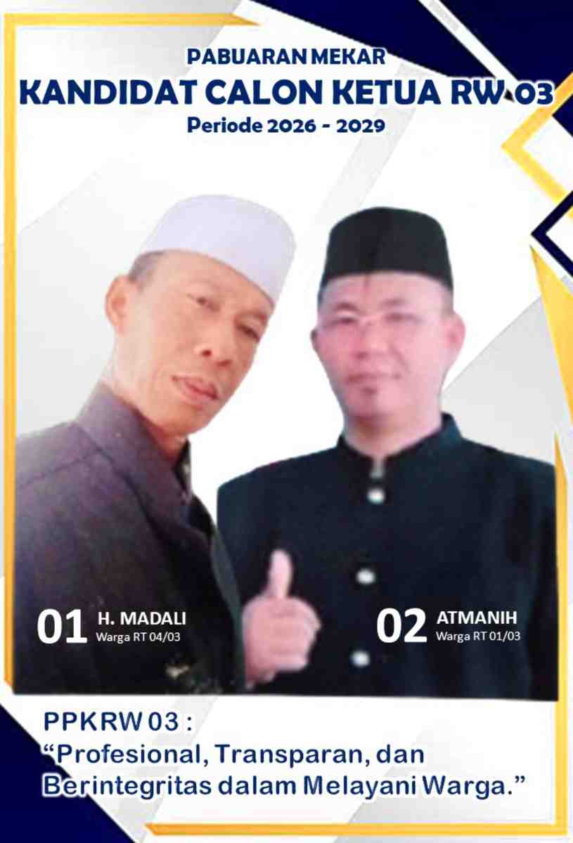 Diduga Tak Transparan, Pemilihan Ketua RW 03 Pabuaran Mekar Menuai Protes Warga