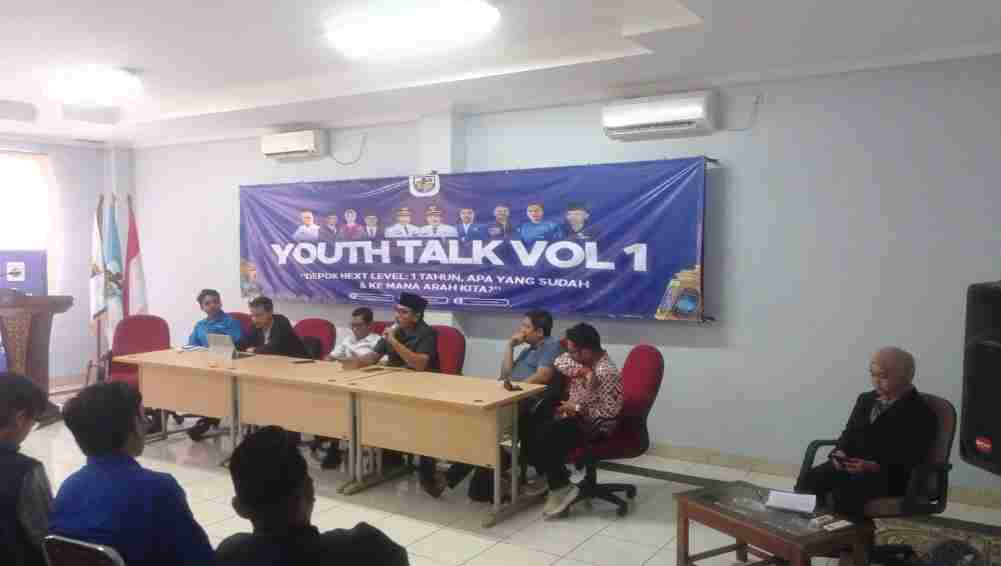 KNPI Gelar Youth Talk Vol. 1, Bedah Setahun Pembangunan: Depok Mau Dibawa ke Mana?