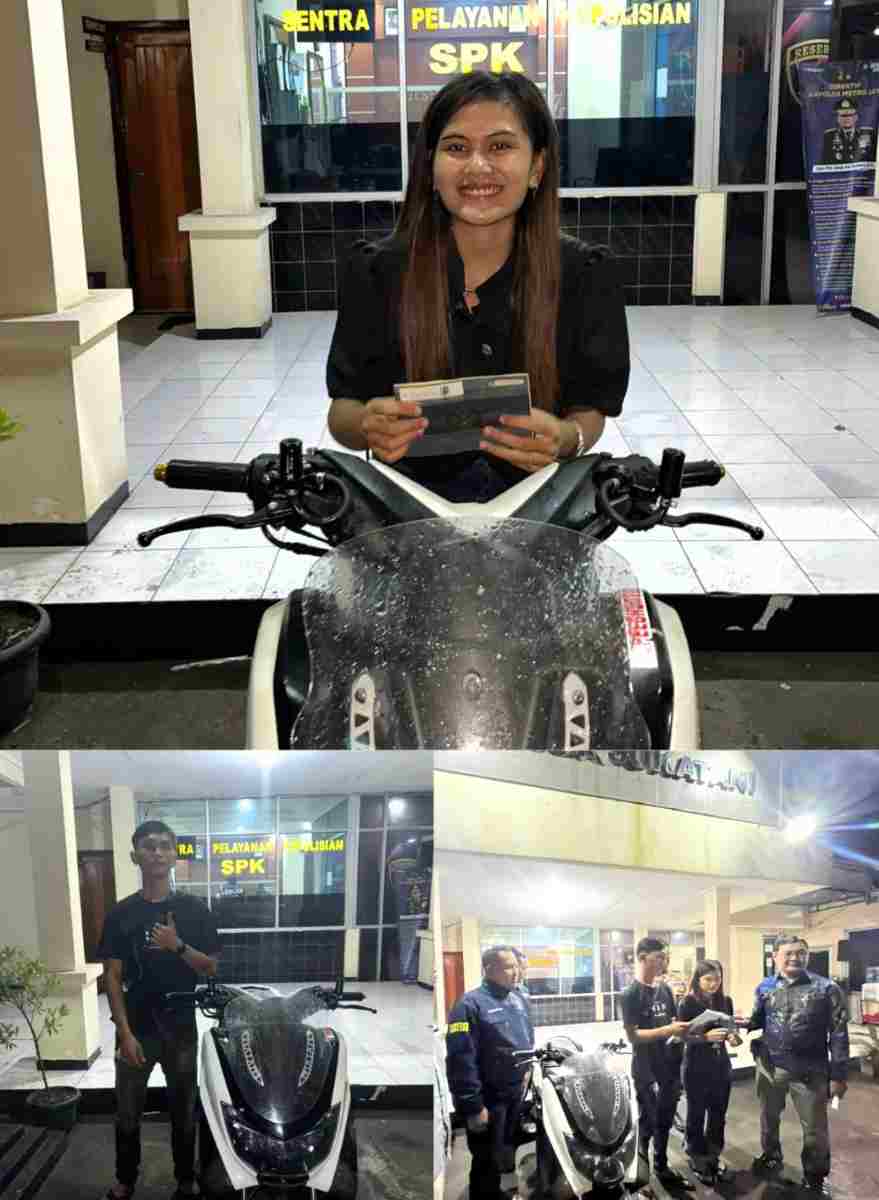 Kurang dari 24 Jam, Kanit Reskrim Polsek Sukatani Amankan Pelaku dan Motor NMAX Diduga Hasil Curian