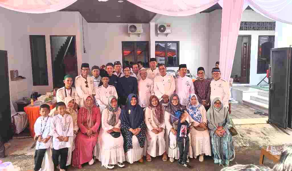 MT. Balai Wartawan Kota Depok Hadiri Open House di Kediaman Ketua DPRD Depok