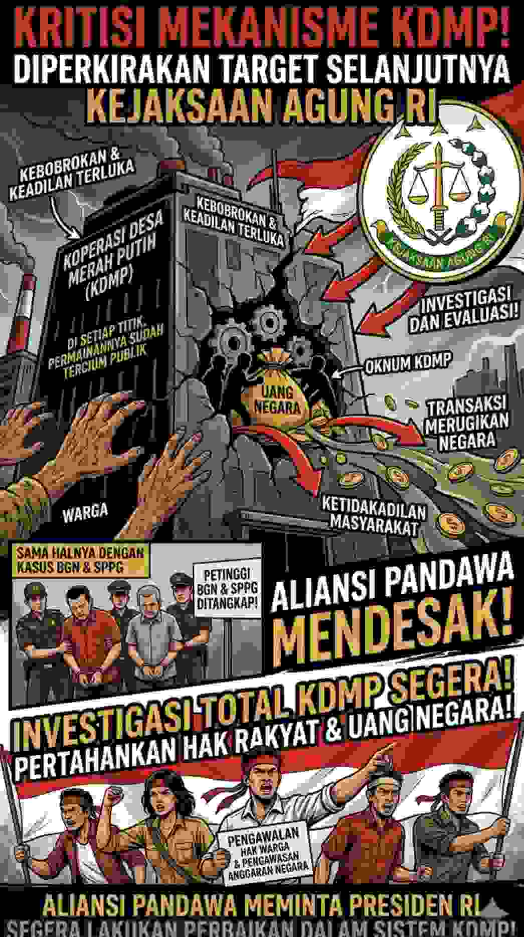 Opini: Menanti Kejaksaan Agung Membongkar Borok Transaksional KDMP