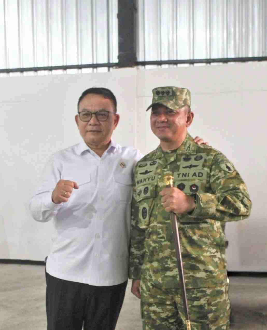 Danrem 083/Bdj Dampingi KSP RI Pastikan Program Prioritas Nasional Hadir dan Dirasakan Masyarakat