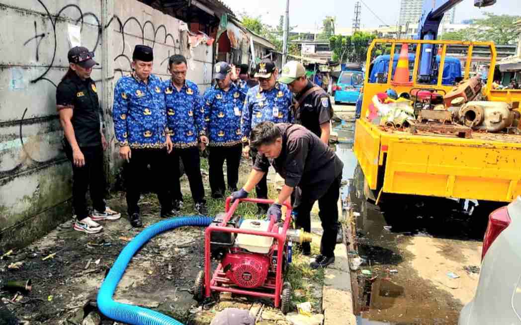Camat Pancoran Mas dan Forkabi Bergerak, Kawasan Stasiun Depok Baru Ditata Agar Bersih dan Bebas Genangan