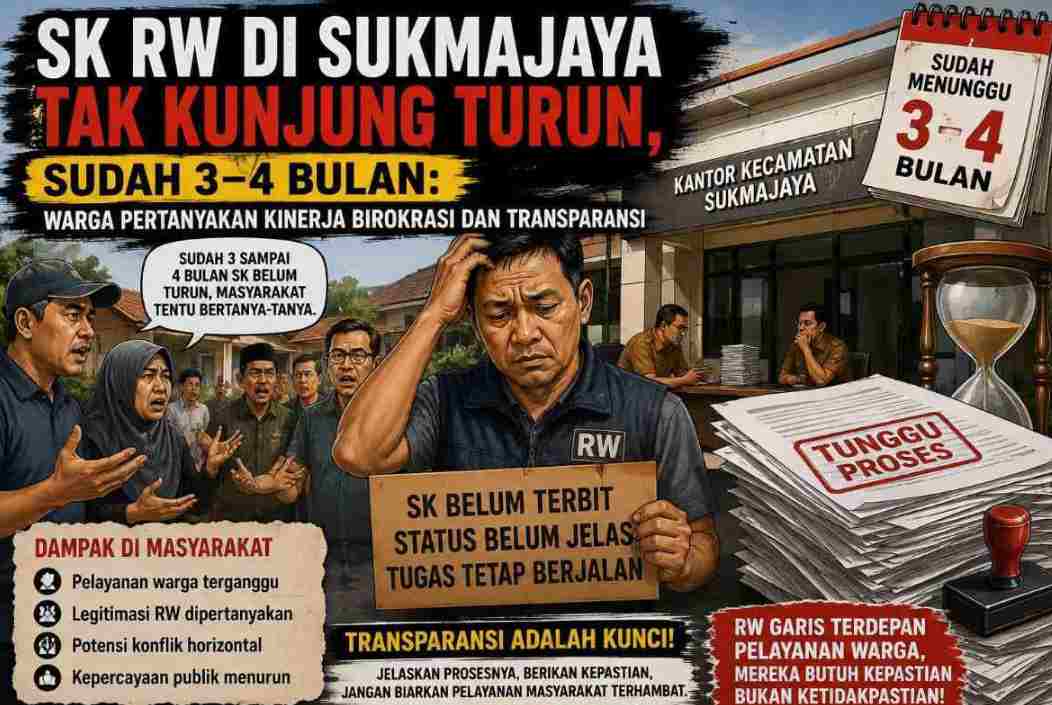 Empat Bulan Menanti SK RW, Warga Sukmajaya Mulai Soroti Kinerja dan Transparansi Pemerintah
